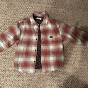 Zara Kids Plaid Shirt - Brown and Blue